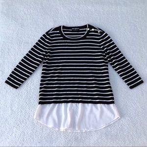 Karl Lagerfeld sweater blouse